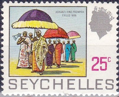 Ashanti King Prempeh exiled, 1896