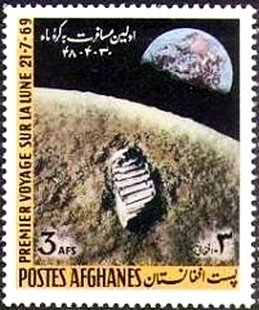 Footprints on Moon and Earth