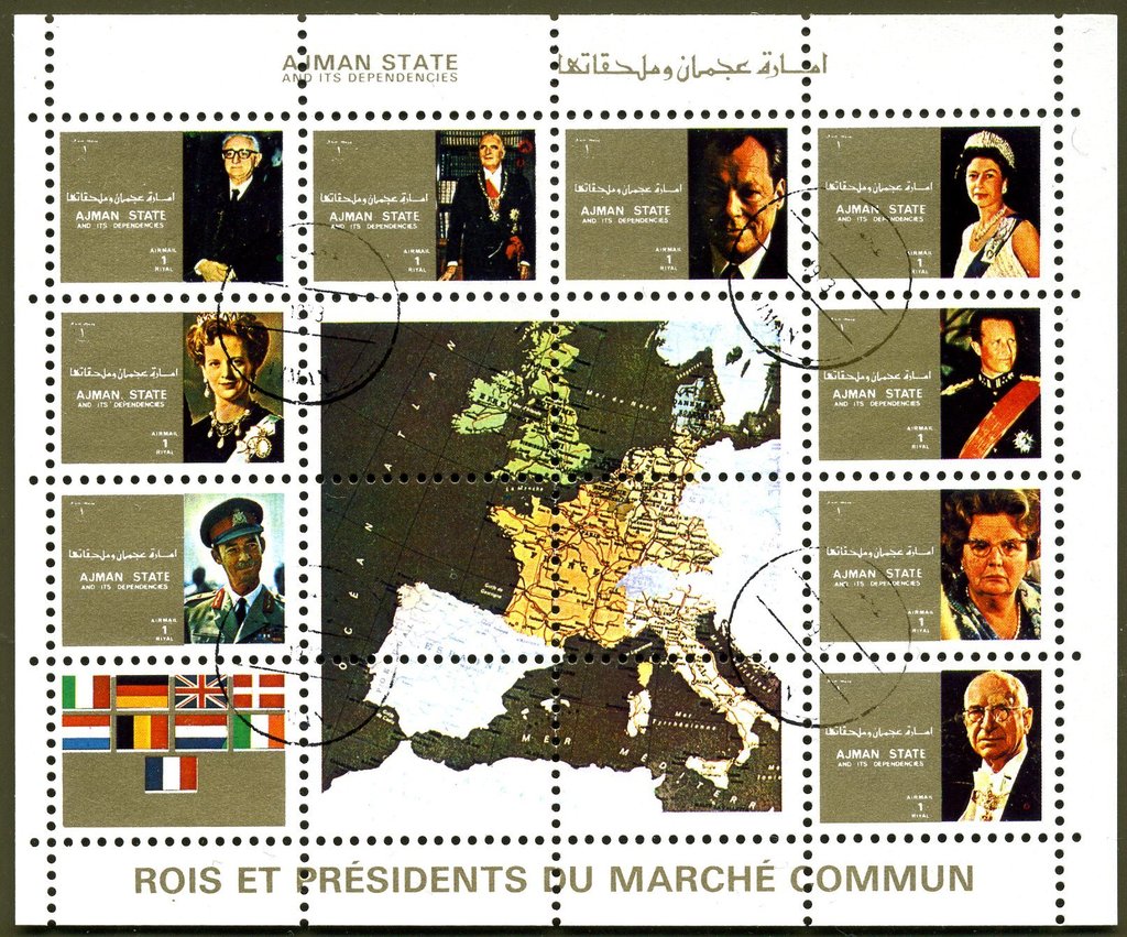 Heads of State of the countries of the EU, small format