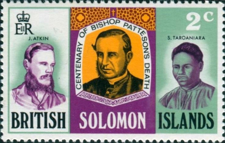 Bishop Patteson, J. Atkin and S. Taroniara