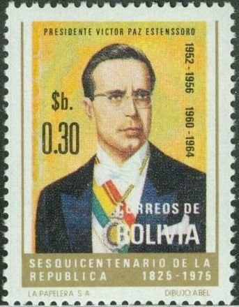 Victor Paz Estenssoro (1952-1956, 1960-1964)