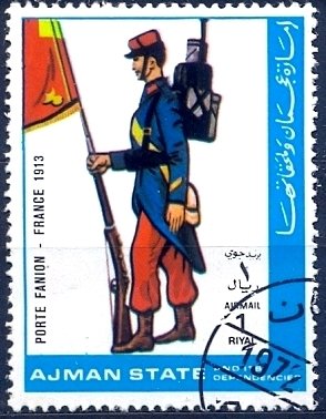 Flagpole - France, 1913