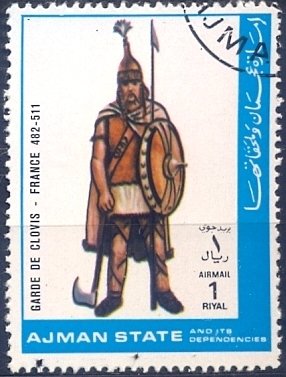 Guard of Clovis I - France 482-511