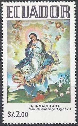 Virgin Mary, by Manuel Samaniego