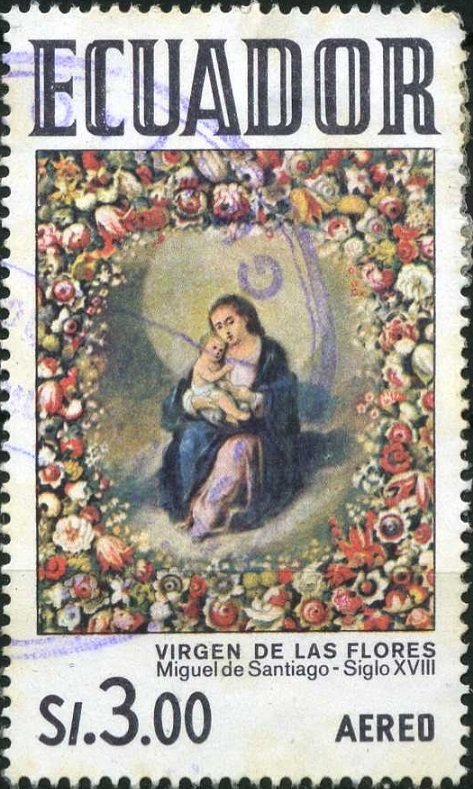 Miguel de Santiago - Virgen de las Flores