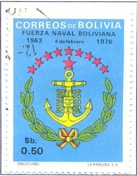 Arms of the Navy of Bolivia