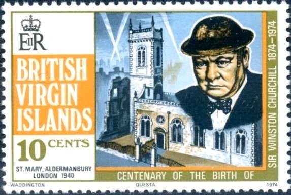 St. Mary, Aldermanbury, London 1940