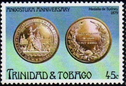 Stamp, 100th Anniversary of Angostura Bitters, Trinidad and Tobago,  