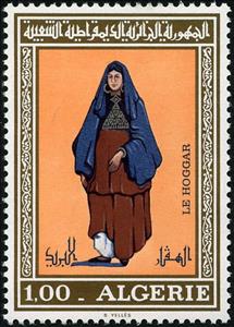 Stamp, Hoggar, Algeria,  , Suits and Costumes