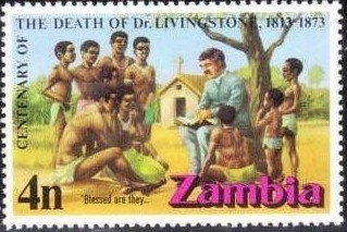 Stamp, Scripture Lesson, Zambia,  