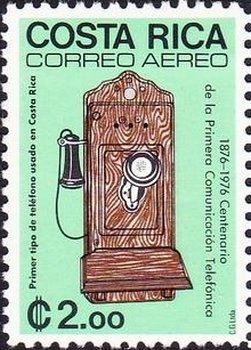 First Telephone in Costa Rica