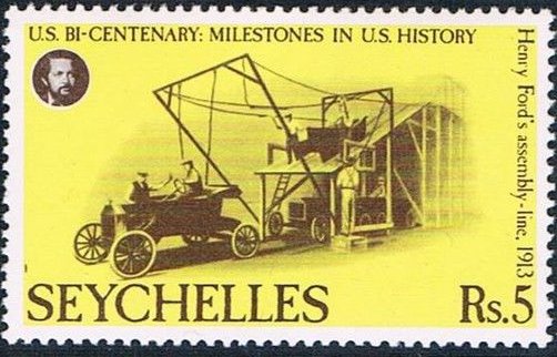 Ford assembly line, 1913