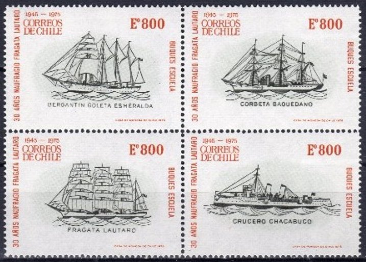 Corvette "General Baquedano",  frigate "Lautaro", cruiser "C