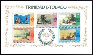 Souvenir Sheet, New definitive stamps – Part I, Trinidad and Tobago,  