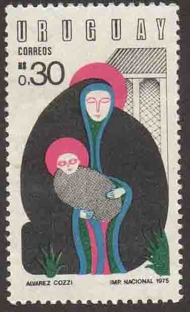 Christmas 1975, Virgin and Child
