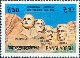 American Independence- Mt Rushmore, Presidents’ heads
