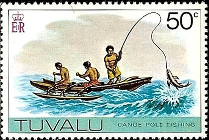 Canoe fishing