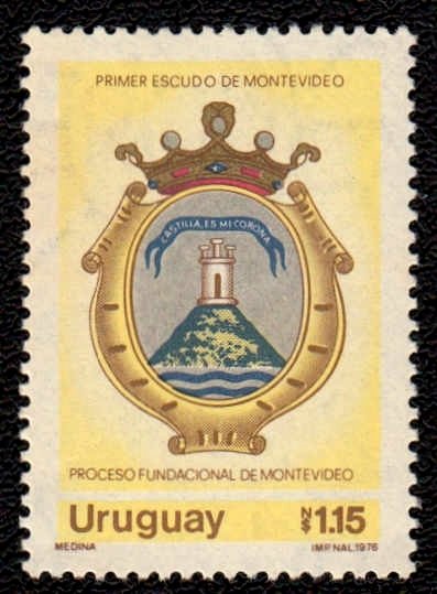 First coat of arms of Montevideo
