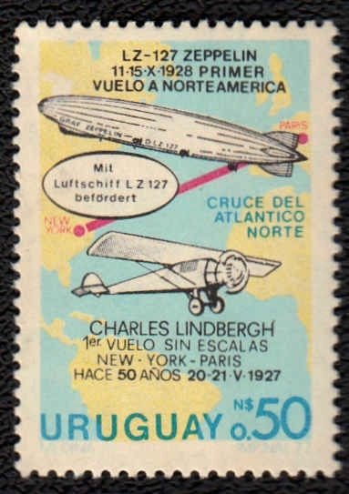 Trans-Atlantic flights, anniv.