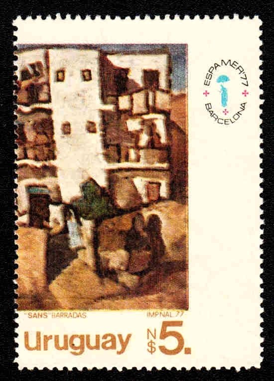 Painting "Sans" by Barradas, right side
