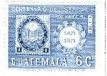 Centenary of Guatemala postage stamp