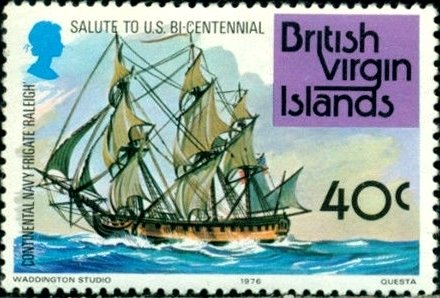 Continental Navy Frigate Raleigh