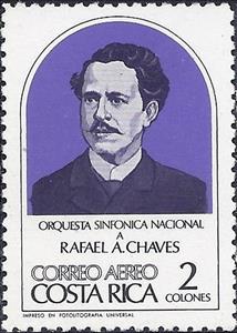 Stamp, Rafael A. Chaves, Costa Rica,  , Composers