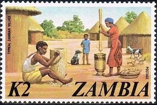 Village scene