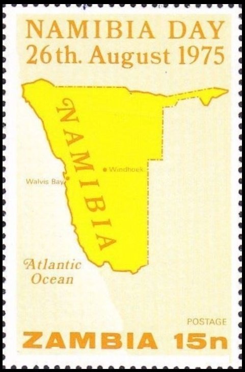 Map of Namibia