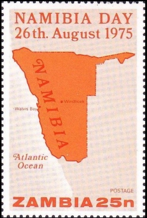 Map of Namibia