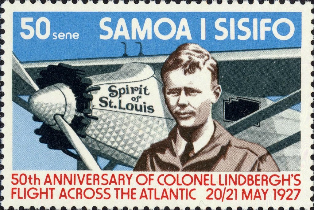 Lindbergh and Spirit of St. Louis