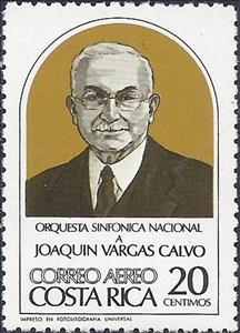 Stamp, José Joaquín Vargas Calvo (1871-1956), Costa Rica,  , Composers