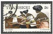 Stamp, Soil cultivation, South Africa, Homelands,  