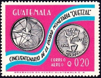 50th anniversary of Quetzal currency