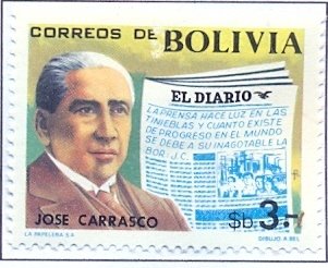 José Carrasco, founder of the newspaper "El Diario"