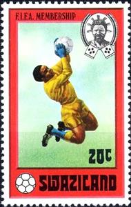 Stamp, Goalkeeper, Swaziland,  , Football (Soccer)
