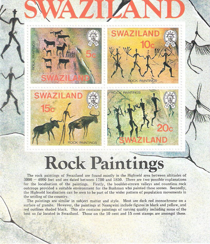 Souvenir sheet of 4