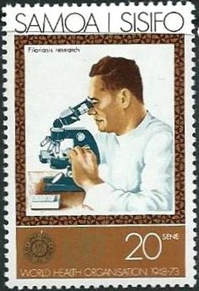 Filariasis research.