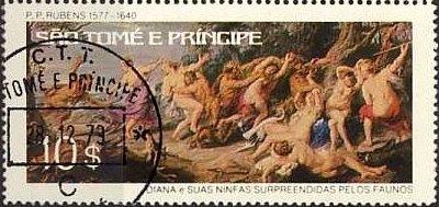Diana and her Nymphs Sur- prised by Fauns