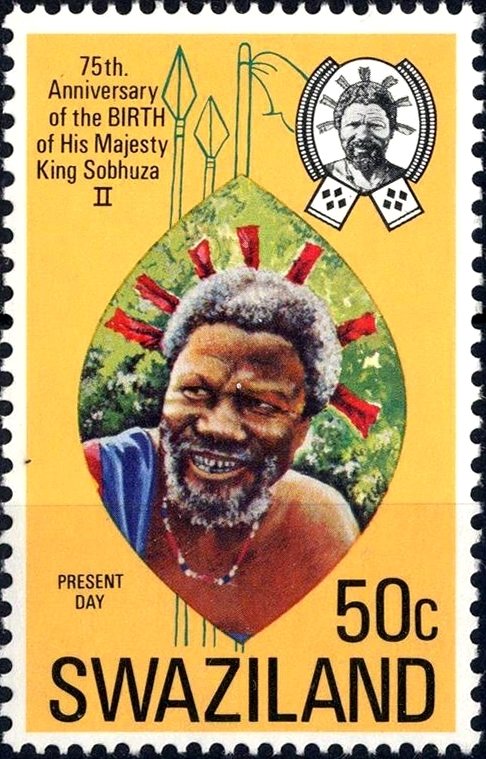 Sobhuza as old man