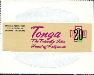 Stamp, Band, list of member countries of the UPU, Tonga,  