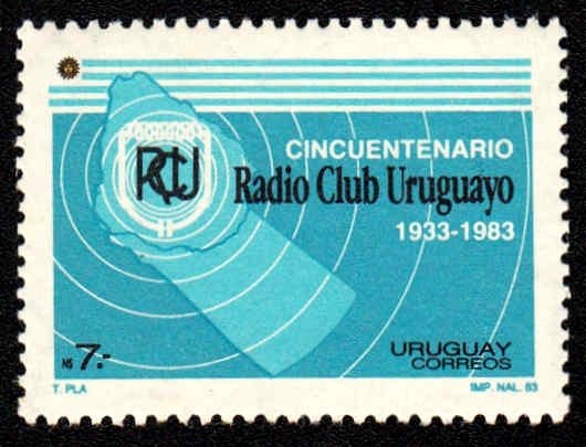 Radio Club of Uruguay, 50th anniv.
