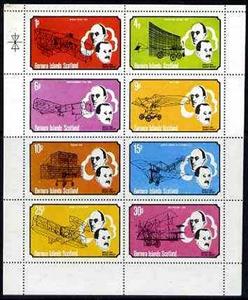 Mini Sheet, Flight Anniversary of Wright Brothers, Cinderellas,  , Aviation