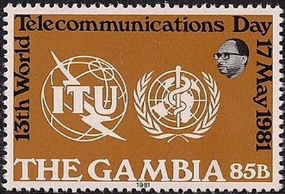 ITU, WHO emblems