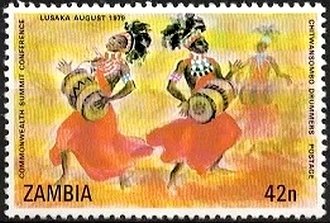 Stamp, Chitwansombo drummers, Zambia,  , Dance