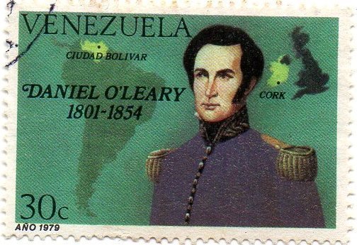 O'Leary, maps of Venezuela and United Kingdon