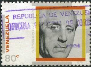 Stamp, Augusto Pi Suner, Venezuela,  