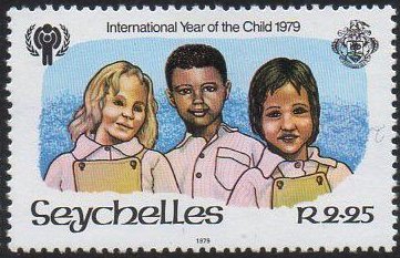 IYC emblem and children