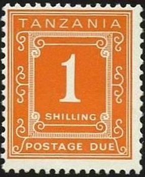 Stamp, Numeral, Tanzania,  , Numbers