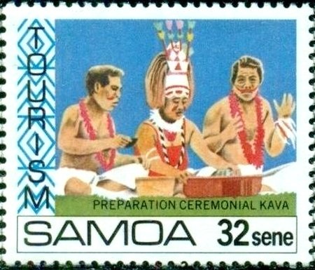 Ceremonial kava preparation